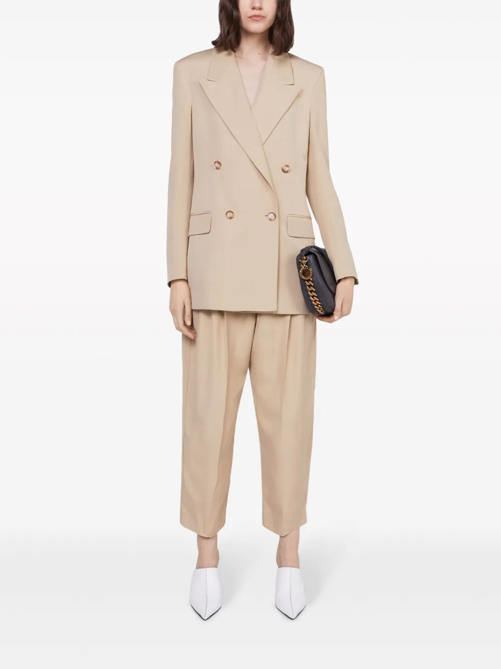 Pleated Tailored Trousers