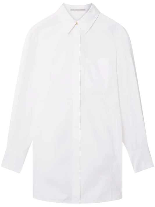 Poplin Shirt Minidress