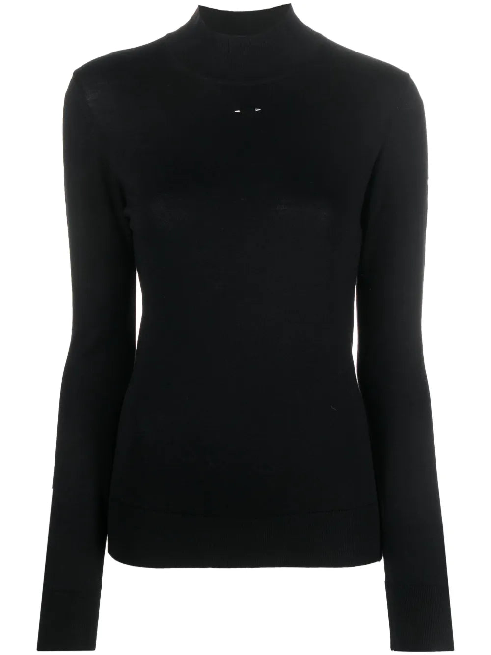 Appliqué-Detail Wool Jumper