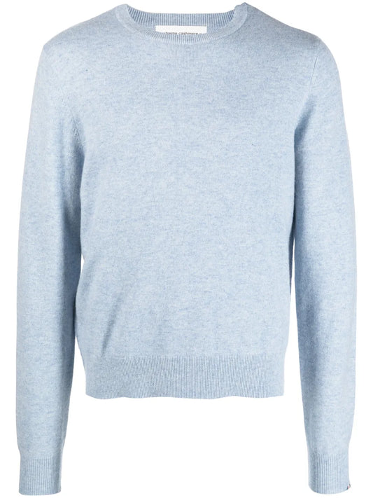 Crew-Neck Cashmere Blend Jumper