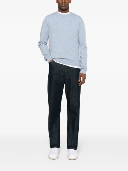 Crew-Neck Cashmere Blend Jumper