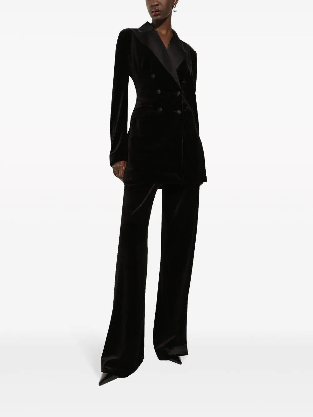 Turlington Velvet Blazer