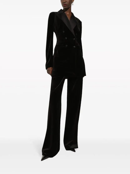 Turlington Velvet Blazer