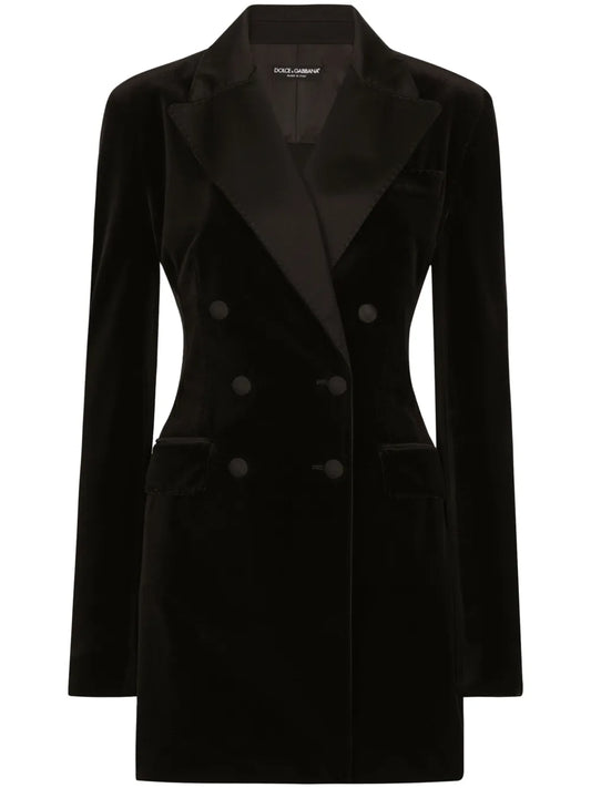 Turlington Velvet Blazer