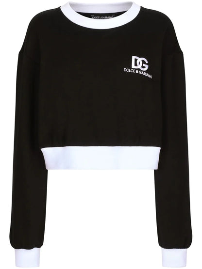 Logo-Print Cotton-Blend Sweatshirt