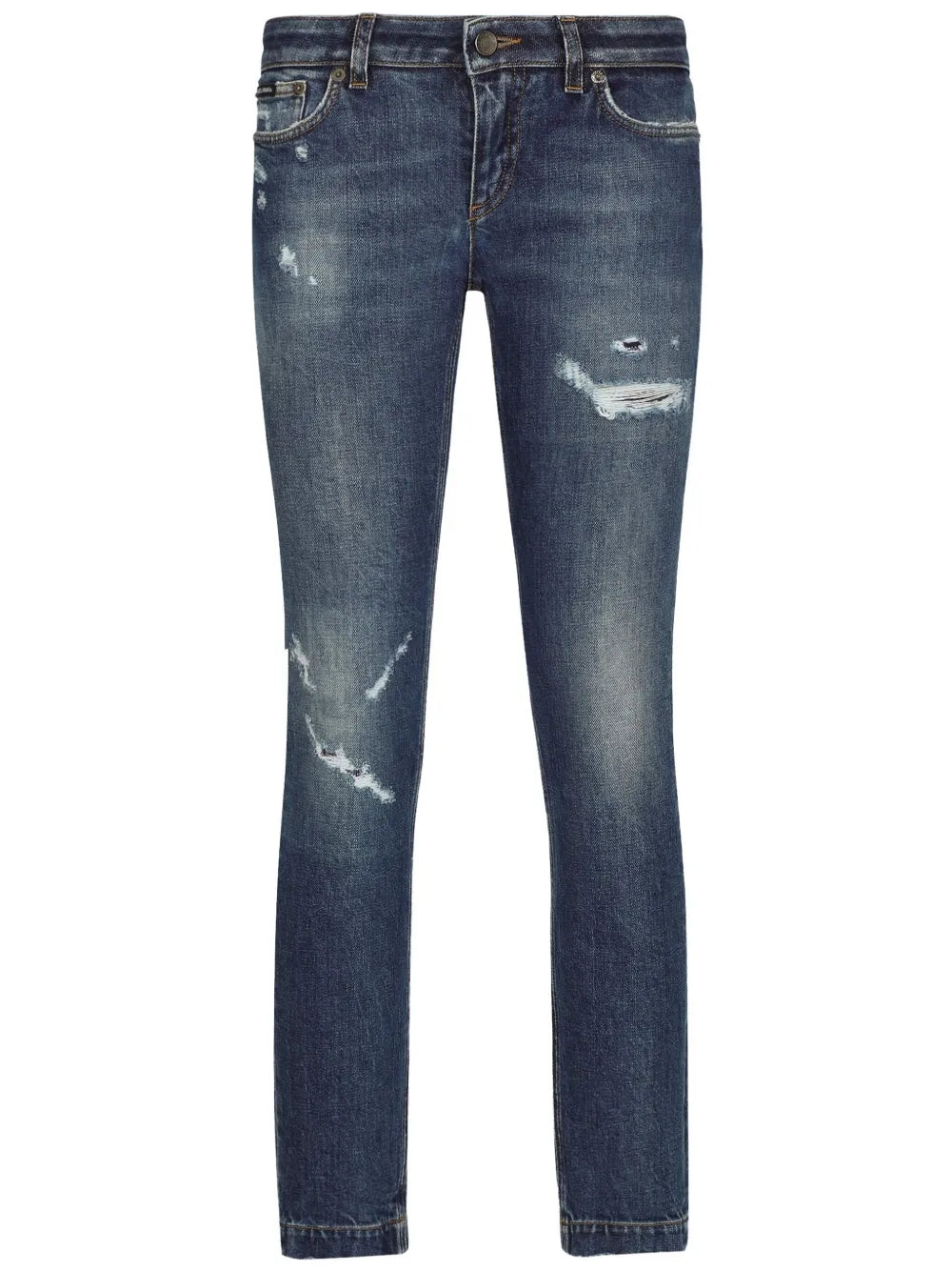 Low-Rise Skinny-Fit Jeans