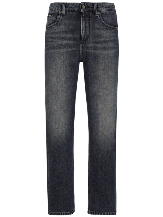 Mid-Rise Boyfriend Jeans