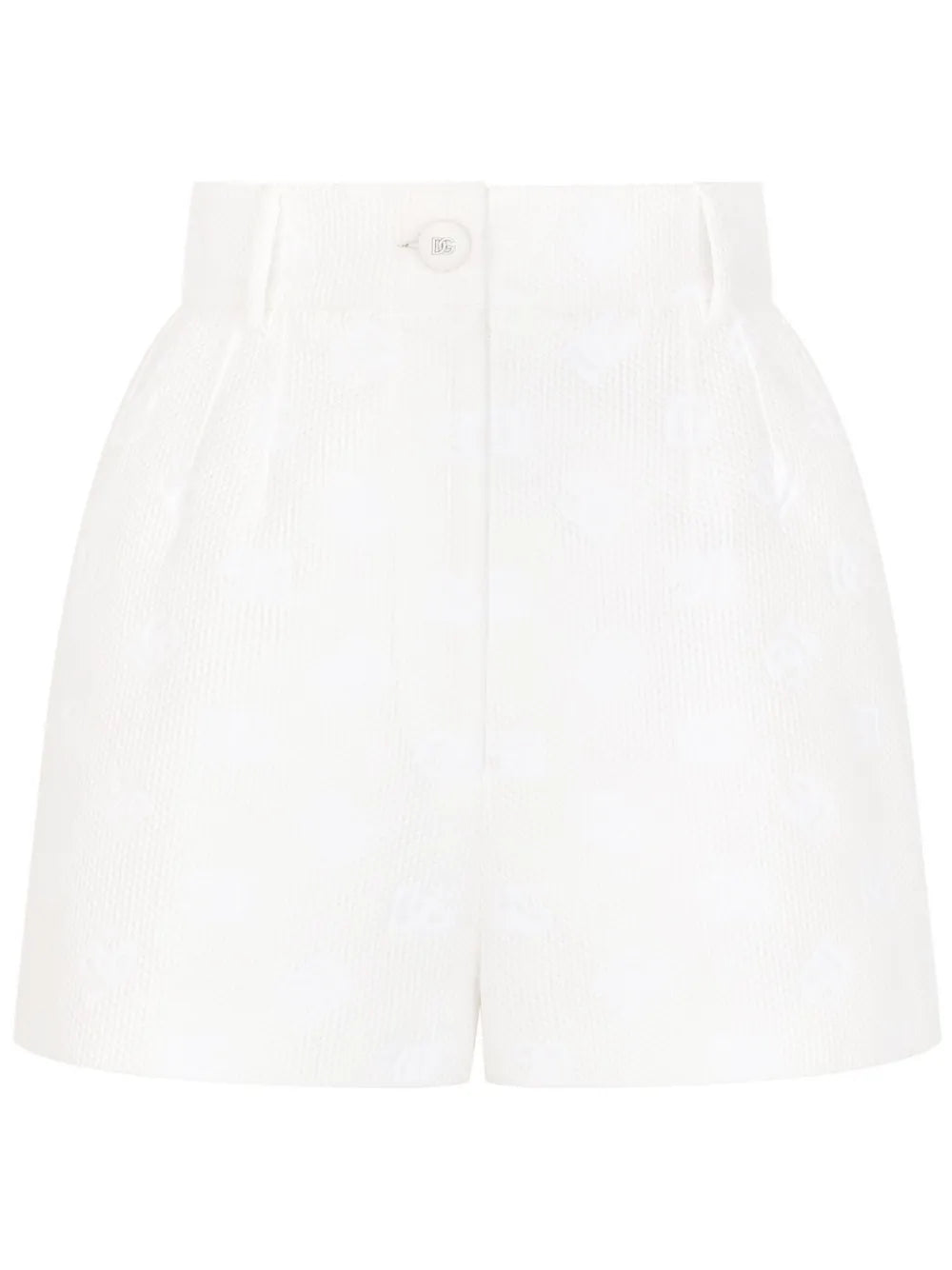 Logo-Jacquard High-Waisted Short