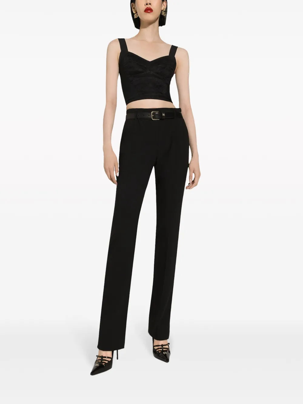 Slim-Fit Tailored Trousers