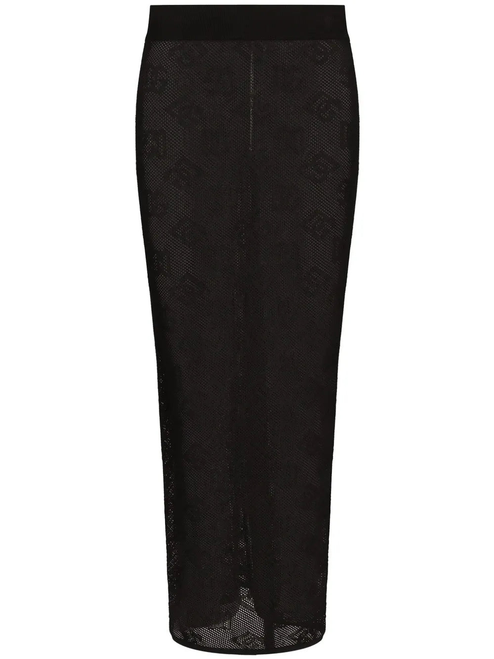 Dg-Jacquard Midi Skirt