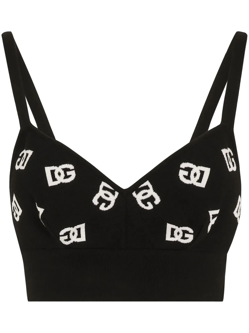 Dg Logo Knit Top