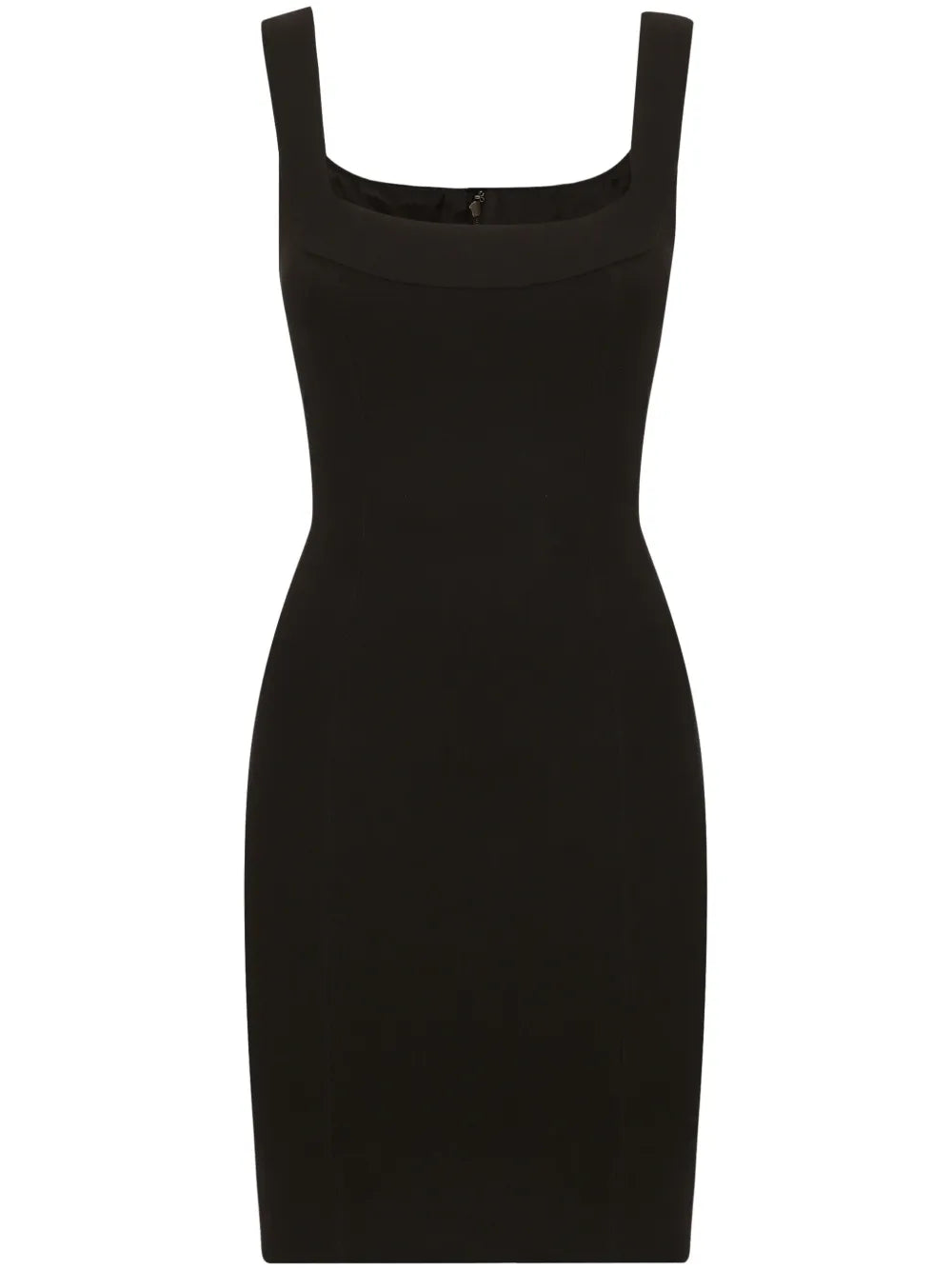 Square-Neck Sleeveless Minidress