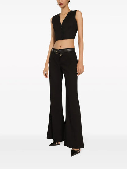 Cropped Bustier Vest