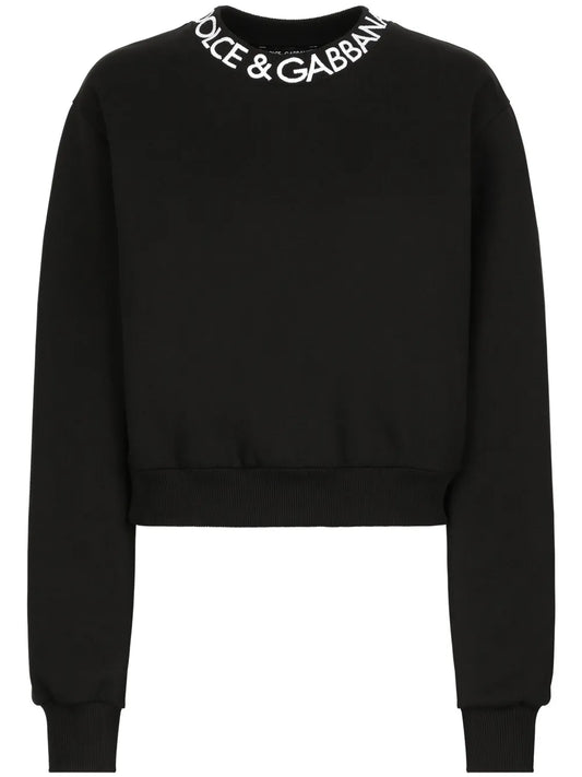 Logo-Print Cotton-Blend Sweatshirt
