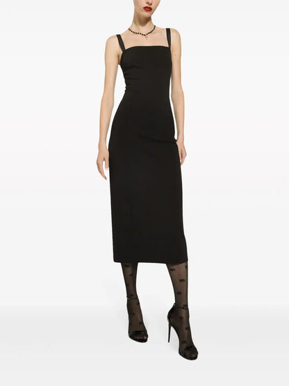 Milano-Stitch Midi Dress