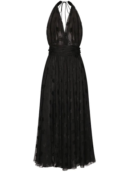 Dg-Print Midi Dress