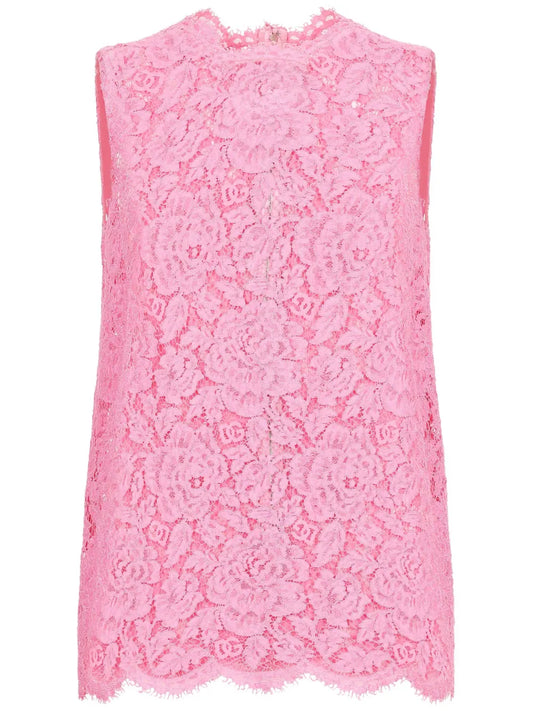 Cordonetto-Lace Top
