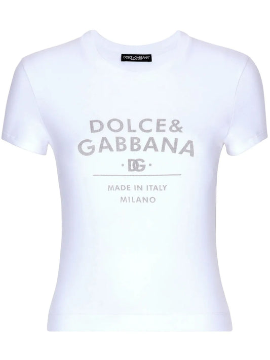 Logo-Print Cotton-Blend T-Shirt