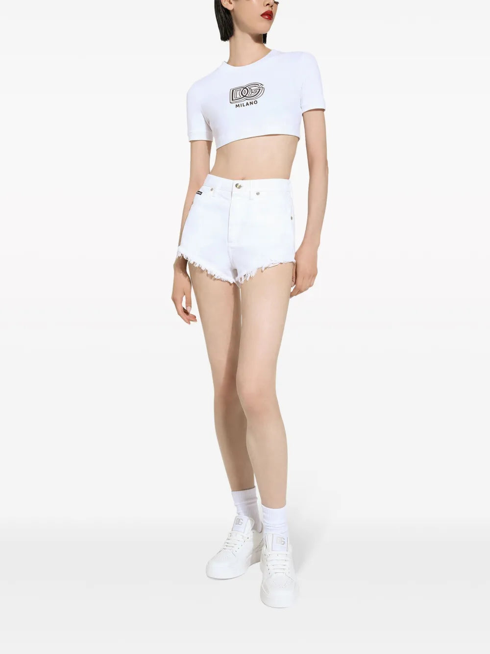 Logo-Print Cotton-Blend T-Shirt