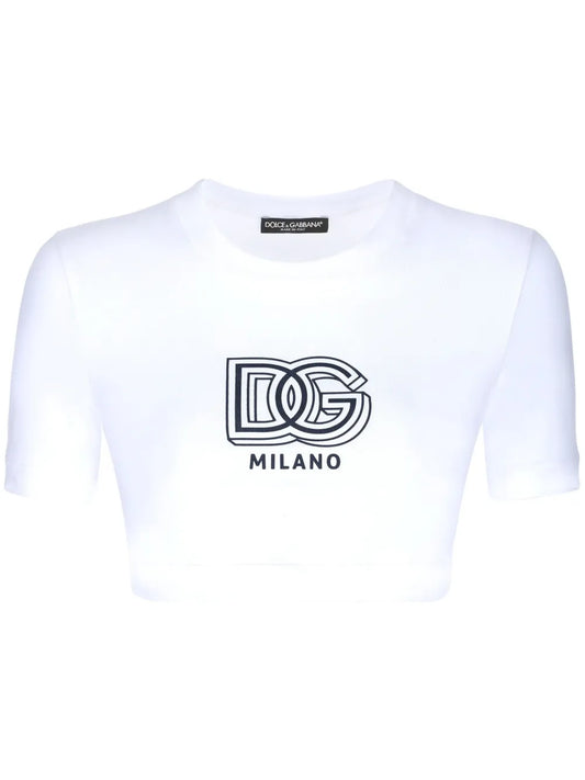 Logo-Print Cotton-Blend T-Shirt