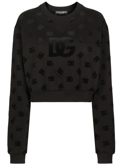 Logo-Print Cotton Sweatshirt