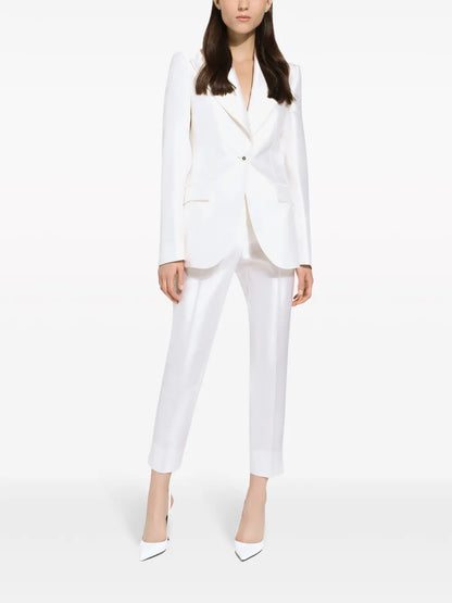 Silk Tailored Trousers