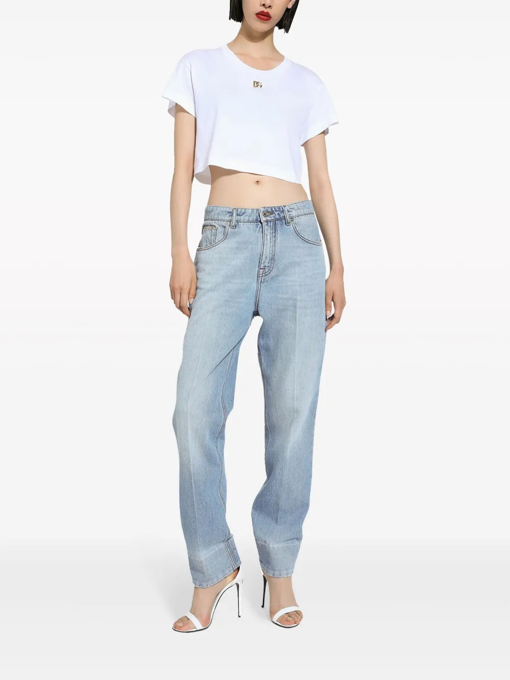 Mid-Rise Boyfriend-Fit Jeans