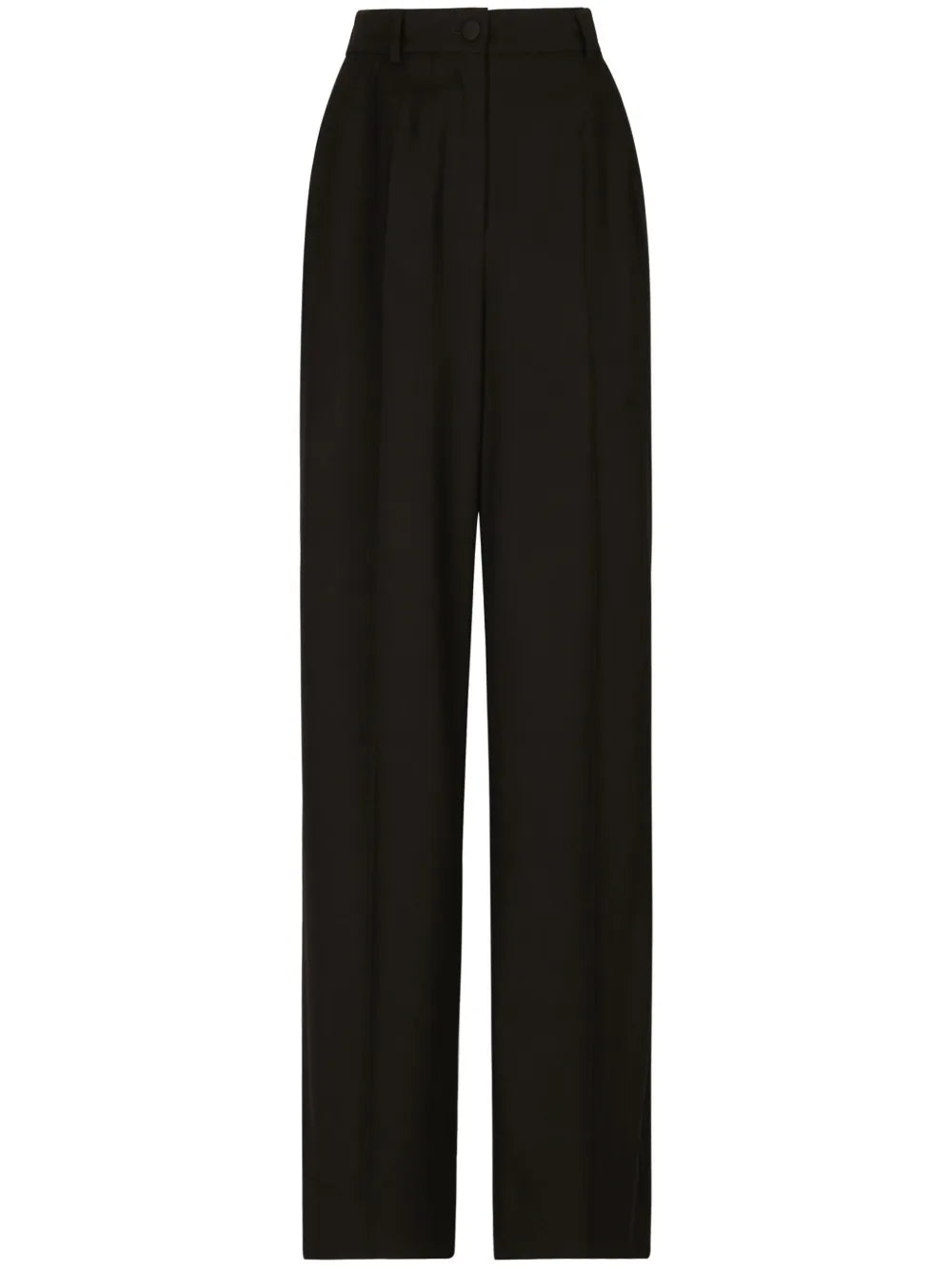 Pressed-Crease Palazzo Pants