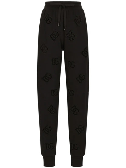 Logo-Embroidered Drawstring-Waistband Track Pants