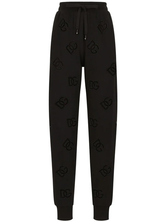 Logo-Embroidered Drawstring-Waistband Track Pants
