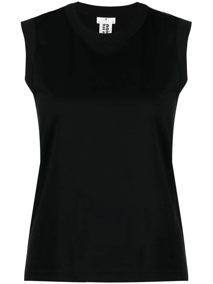 Round-Neck Cotton Tank Top