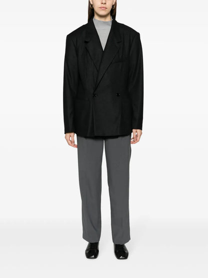 Double-Breasted Cashmere Blazer