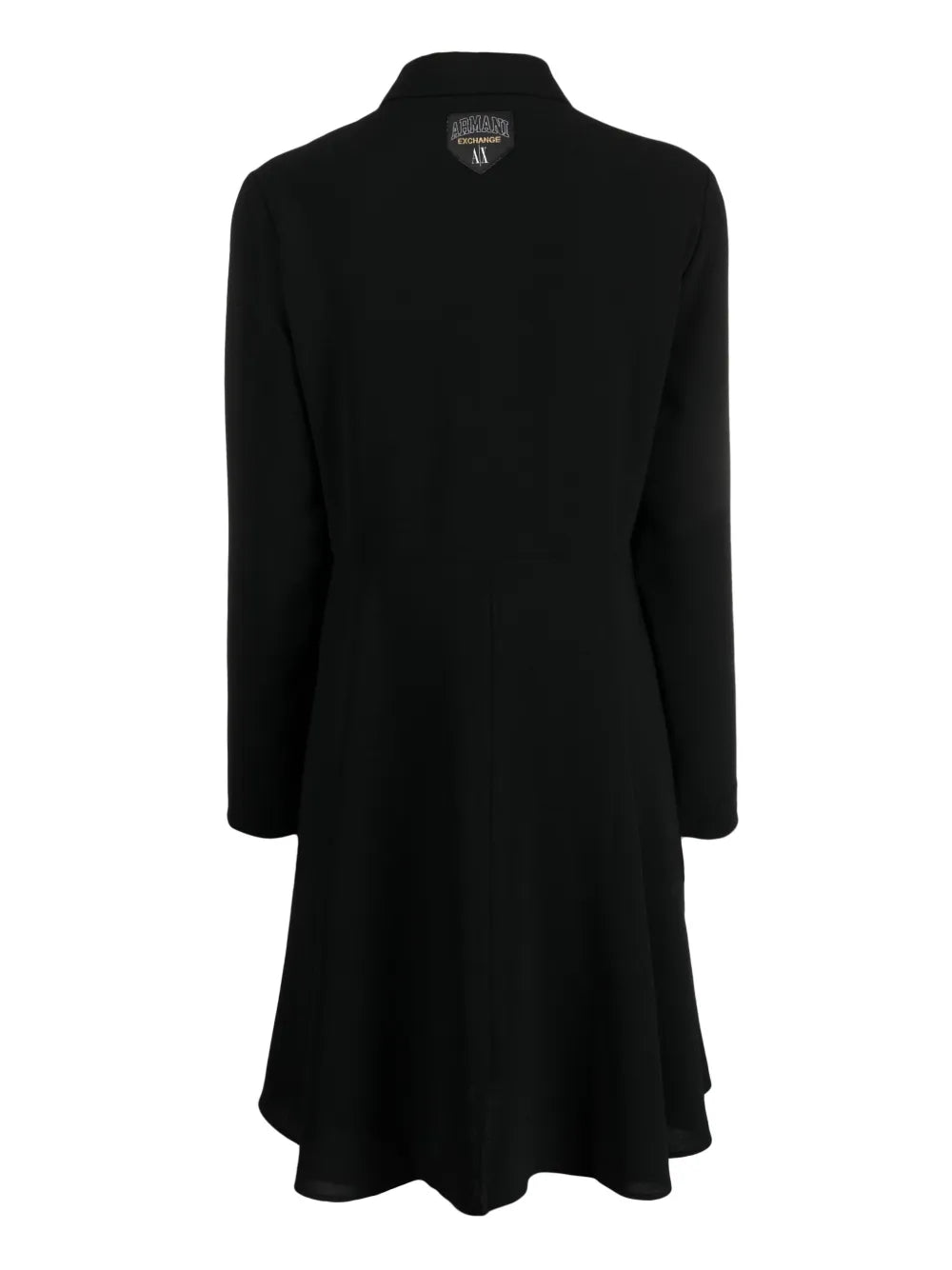 Logo-Patch Flared Dress