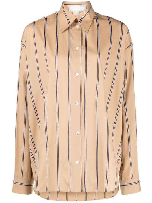 Highway Striped Cotton Shirt