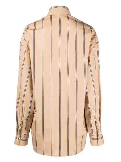 Highway Striped Cotton Shirt