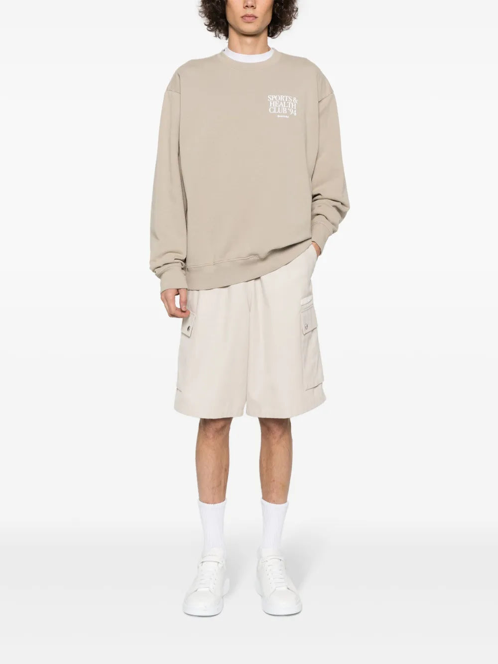 Logo-Print Cotton Sweatshirt