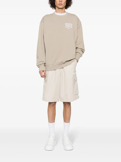 Logo-Print Cotton Sweatshirt