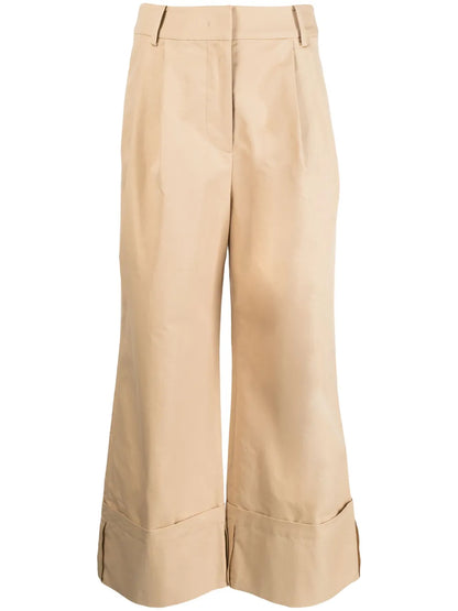 Macie Cotton-Blend Trousers