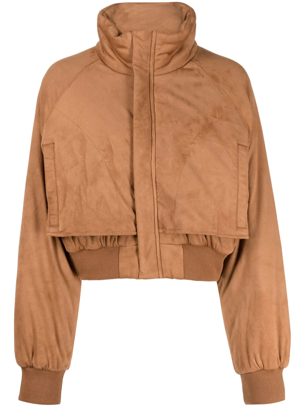 Logo-Appliqué Cropped Jacket
