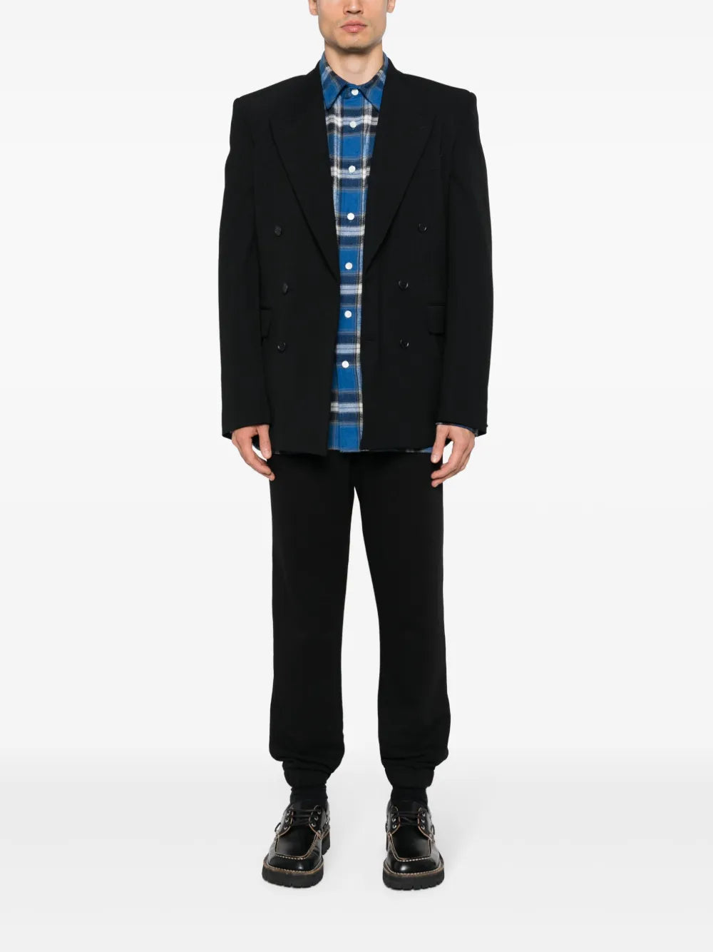 Orb-Embroidered Tapered Track Pants