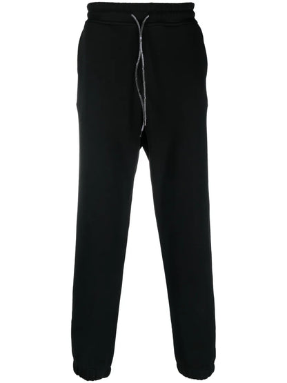 Orb-Embroidered Tapered Track Pants