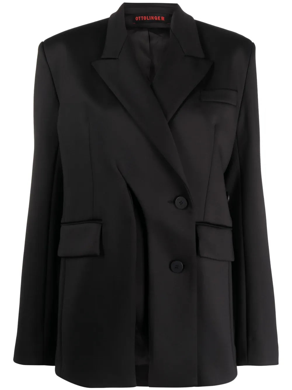 Single-Breasted Slipn Blazer