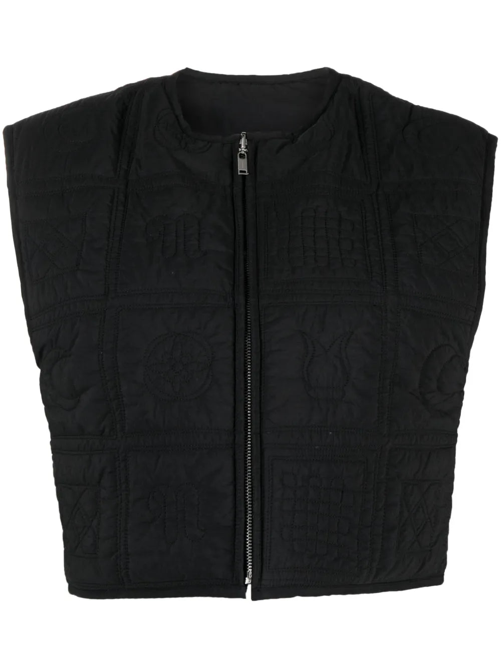 Quilted Crop Gilet