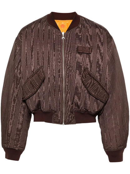 Regenerated Reversible Bomber Jacket