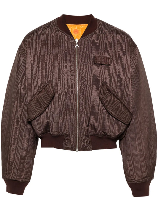 Regenerated Reversible Bomber Jacket