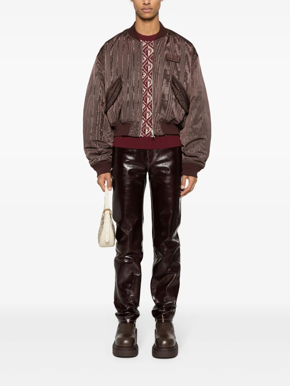 Regenerated Reversible Bomber Jacket