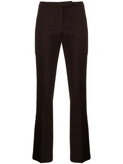 Low-Rise Slim-Cut Trousers