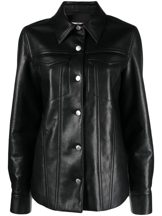 Rocio Faux-Leather Jacket