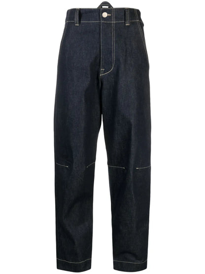 Engineer High-Rise Tapered Jeans