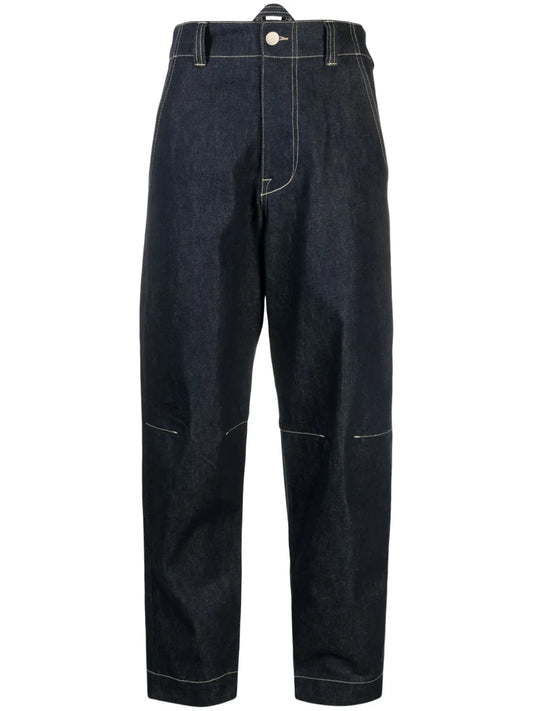 Engineer High-Rise Tapered Jeans